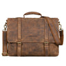 “Calvin” Borsa Portadocumenti a Tracolla in Pelle