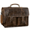 STILORD "Jeffrey" Cartella Pelle Vera Borsa Ventiquattrore Vintage