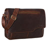 "Marvin" Borsa Messenger vintage in pelle