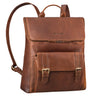 "Rosalia" Zaino in Pelle Donna con Scomparto Laptop 15.6 Pollici Grande