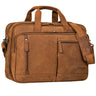 "Arnold" Spaziosa Borsa Tracolla Pelle