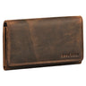 "Mirella" Elegante Portafoglio Donna Grande Vera Pelle Protezione RFID & NFC