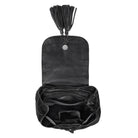 Tagesrucksack leder schwarz
