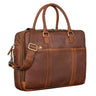 “Drake” Borsa Tracolla Porta PC Pelle