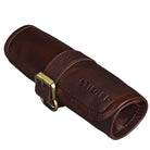 Stiftetasche Leder braun