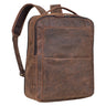"Balduin" Zaino grande in pelle per notebook