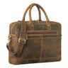 "Gonzalo" Borsa Business Uomo in Pelle Grande Cartella Lavoro per Laptop 15,6–16”