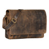 "Rick" Borsa Vintage a tracolla in pelle