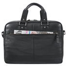 Klassische Bürotasche Herren Leder XL