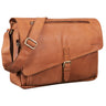 Seconda opzione "Merlin" Borsa a tracolla vintage in pelle