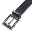 Leder Herren Gürtel Anzug schwarz