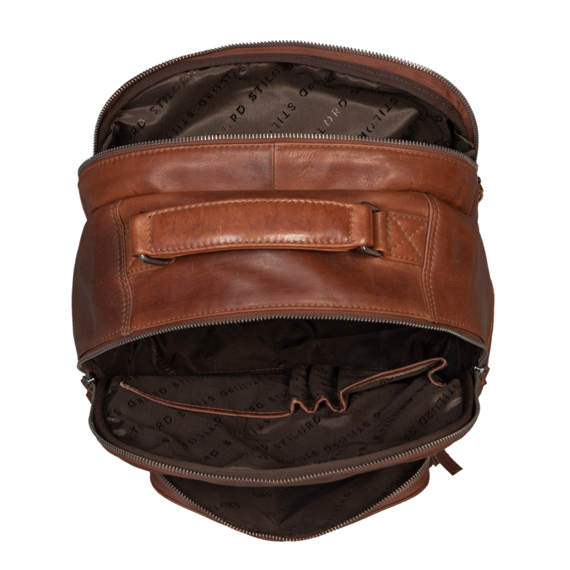 Laptop Rucksack Echtleder 