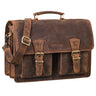 STILORD "Jeffrey" Cartella Pelle Vera Borsa Ventiquattrore Vintage