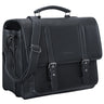 Lehrertasche Leder Herren schwarz