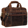 "Experience" XL Ventiquattrore Pelle Uomo Porta Laptop 15,6 Pollici