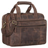 "Experience" XL Ventiquattrore Pelle Uomo Porta Laptop 15,6 Pollici