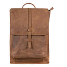 Rucksack Elegant echtes Leder  braun
