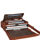 Schultertasche Damen Leder