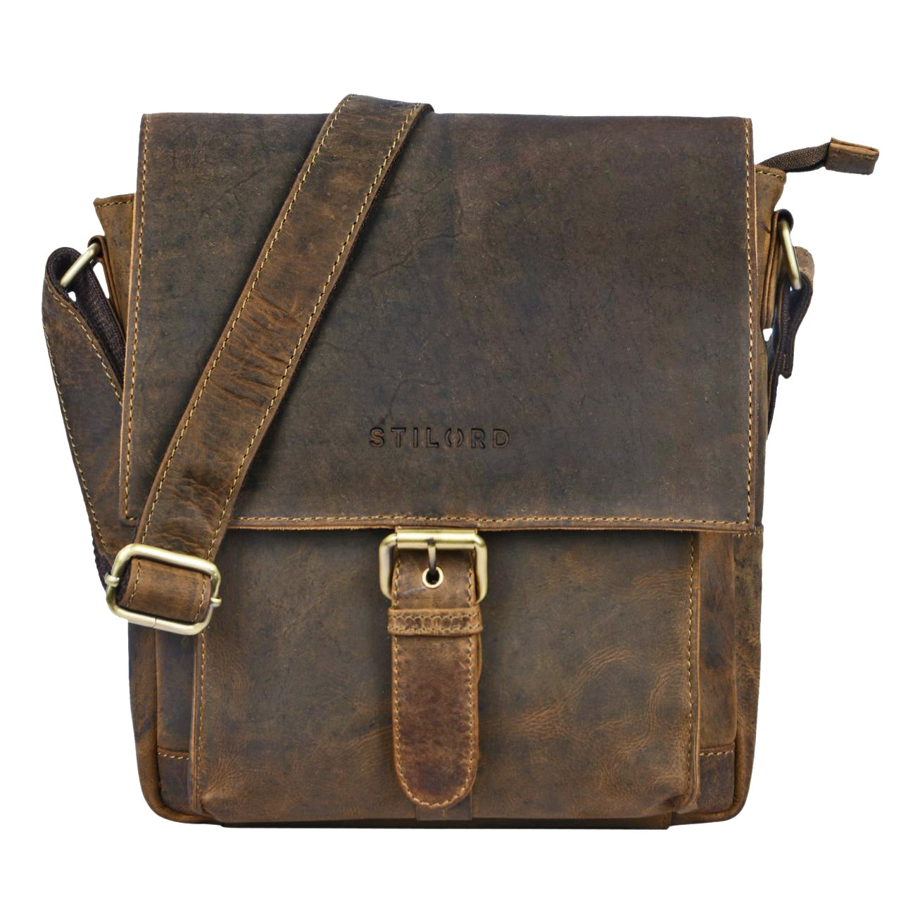 Kleine Schultertasche Leder