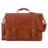 “Calvin” Borsa Portadocumenti a Tracolla in Pelle