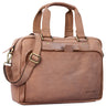 "Jon" Borsa lavoro uomo in vera pelle vintage