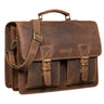 STILORD "Jeffrey" Cartella Pelle Vera Borsa Ventiquattrore Vintage