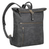 “Leya” Zaino Rolltop da donna pelle impermeabile, per laptop 15,6 - 17 pollici