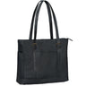 "Solaya" Borsa Shopper Donna in Pelle Grande a Tracolla con Porta PC 15,6 Pollici