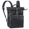 "Melvin" Zaino Rolltop Pelle Vera Grande Laptop 16 - 17 pollici Uomo