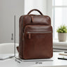 "Kaya" Zaino Donna Pelle Premium Elegante con Scomparto per Laptop da 14 Pollici
