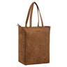 "Estella" Borsa Pelle Donna Vera Pelle Vintage Grande 16 Pollici