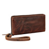 "Poppy" Borsellino in Pelle 3-in-1 Borsetta porta Cellulare Pochette Donna
