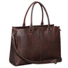 "Betina" Leder Shopper Tasche Damen Groß 15,6 - 16 Zoll Laptopfach