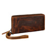"Poppy" Borsellino in Pelle 3-in-1 Borsetta porta Cellulare Pochette Donna