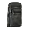 "Mikael" Borsa a Petto in Pelle 3-in-1 per Uomo - Porta Smartphone e Marsupio