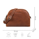 Braune Handtasche Leder Frauen