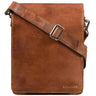 "Oxford"  borsa a tracolla vintage uomo pelle – tracolla uomo media verticale DIN A4